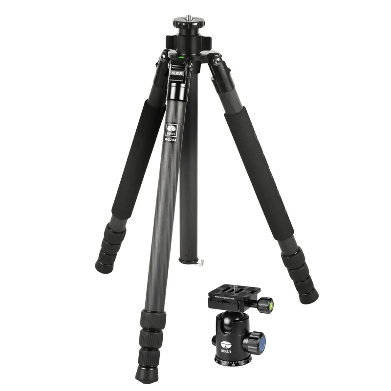 Tripod Kit Carbon Fiber Tripod For Digital SLR Camera Lightweight Go Pro Stand Go Pro Accessories DHL Sirui R2204+G20KX
Tripod Kit Carbon Fiber Tripod For Digital SLR Camera Lightweight Go Pro Stand Go Pro Accessories DHL Sirui R2204+G20KX