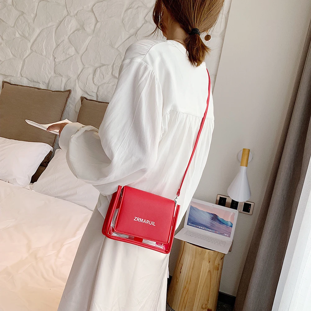 Vintage Transparent Dot Print Girls Shoulder Messenger Handbags Women Flap Square Casual hit color letters Crossbody Bags bolsa
Vintage Transparent Dot Print Girls Shoulder Messenger Handbags Women Flap Square Casual hit color letters Crossbody Bags bolsa