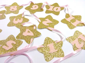 1-12month Twinkle Star Banner girl or boy baby shower First Birthday party garlands banners buntings photo props decorations
1-12month Twinkle Star Banner girl or boy baby shower First Birthday party garlands banners buntings photo props decorations