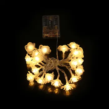 2.2m 30 LED Rose Flower Light String Christmas Home Wedding Decoration Waterproof
2.2m 30 LED Rose Flower Light String Christmas Home Wedding Decoration Waterproof