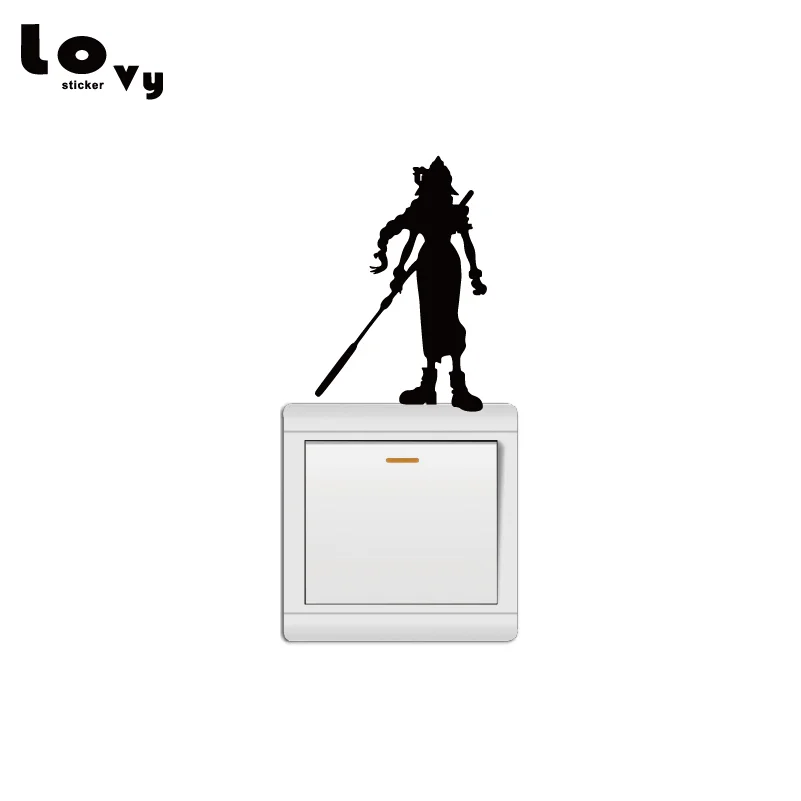 Video Game Final Fantasy Vinyl Switch Sticker Cartoon Silhouette Wall Sticker for Bedroom Home Decor SW0472
Video Game Final Fantasy Vinyl Switch Sticker Cartoon Silhouette Wall Sticker for Bedroom Home Decor SW0472