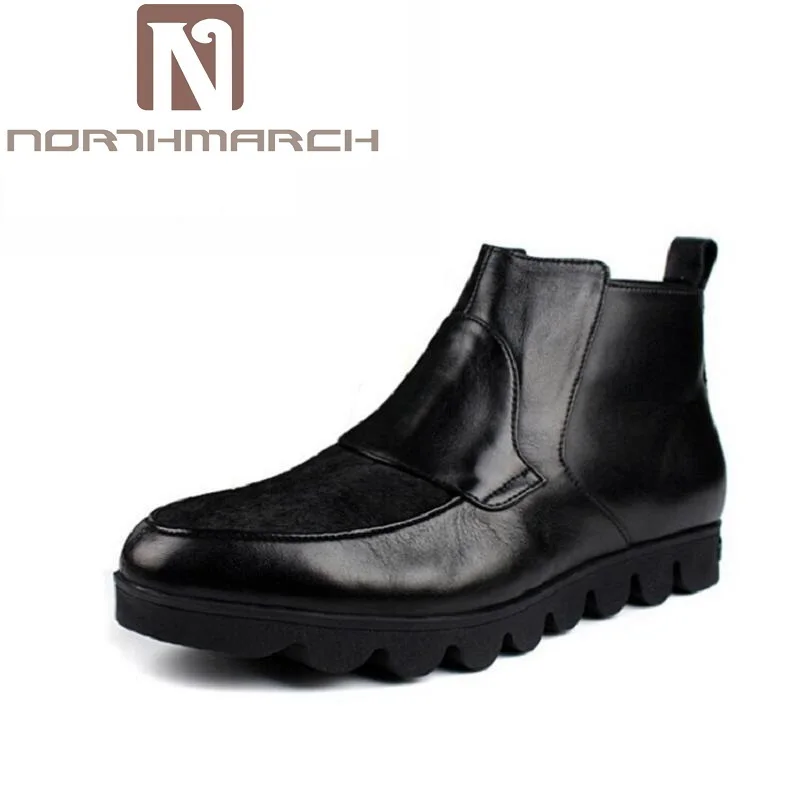 NORTHMARCH Men Boots 2017 Winter Cow Leather Snow Boots British Fashion Men Shoes Men Footwear Thick Bottom Rubber Ankle Boot
NORTHMARCH Men Boots 2017 Winter Cow Leather Snow Boots British Fashion Men Shoes Men Footwear Thick Bottom Rubber Ankle Boot