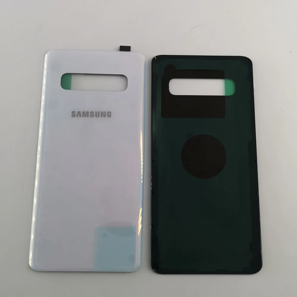 Задняя крышка аккумуляторного отсека для Samsung Galaxy S10 3D стекло корпус Замена +
