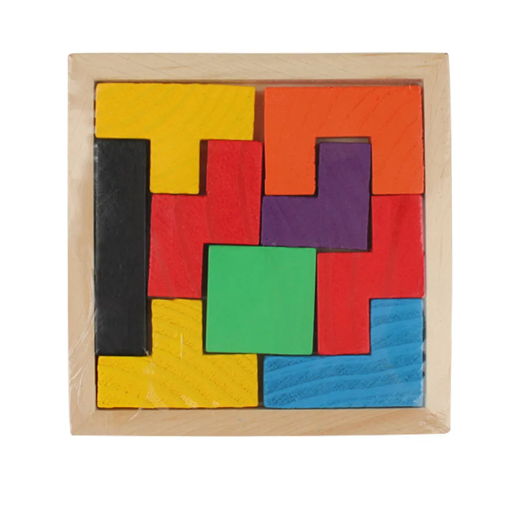 1Pcs Kids Wooden Puzzle Toy Tetris Game Educational Toys Children Mental Development Jigsaw Board Baby Boys Girls Tangram Gift
1Pcs Kids Wooden Puzzle Toy Tetris Game Educational Toys Children Mental Development Jigsaw Board Baby Boys Girls Tangram Gift
