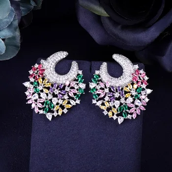 jankelly Luxury Multiply Flowers Shape AAA Full Cubic Zirconia Earrings For Party Bridal Engagement Earrings Jewelry
jankelly Luxury Multiply Flowers Shape AAA Full Cubic Zirconia Earrings For Party Bridal Engagement Earrings Jewelry