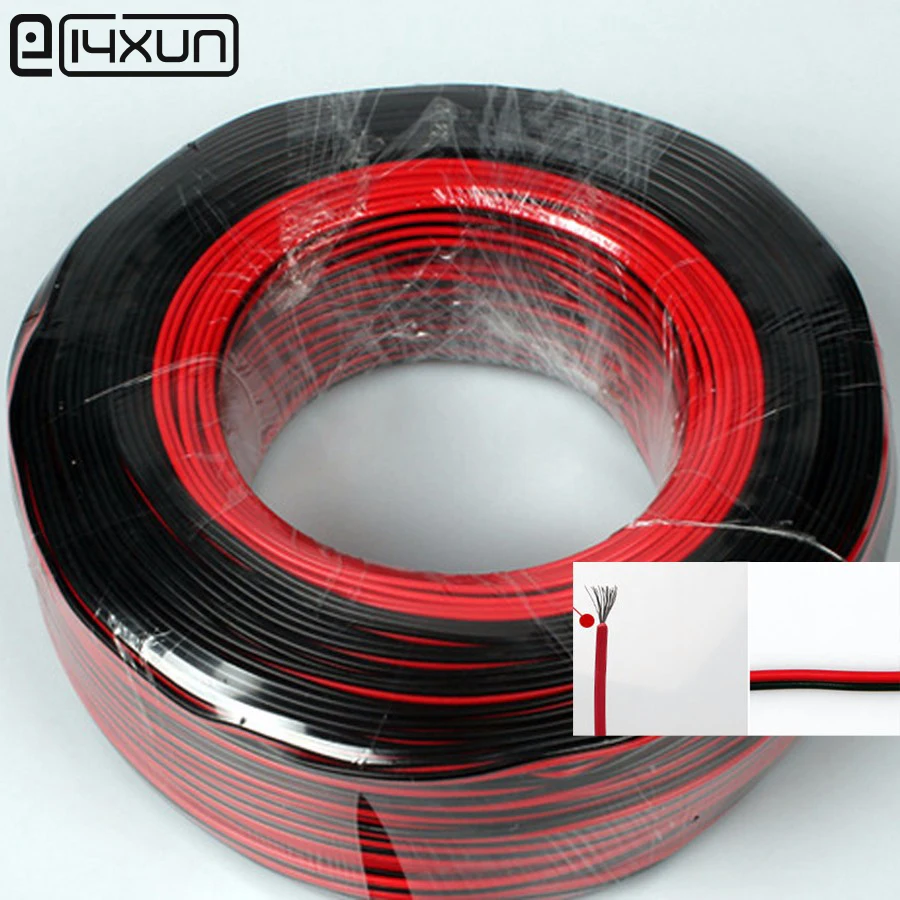 20 meters Electrical Wire Tinned Copper 2 Pin insulated PVC Extension LED Strip Cable Red Black Wire Electric Extend Cord
20 meters Electrical Wire Tinned Copper 2 Pin insulated PVC Extension LED Strip Cable Red Black Wire Electric Extend Cord