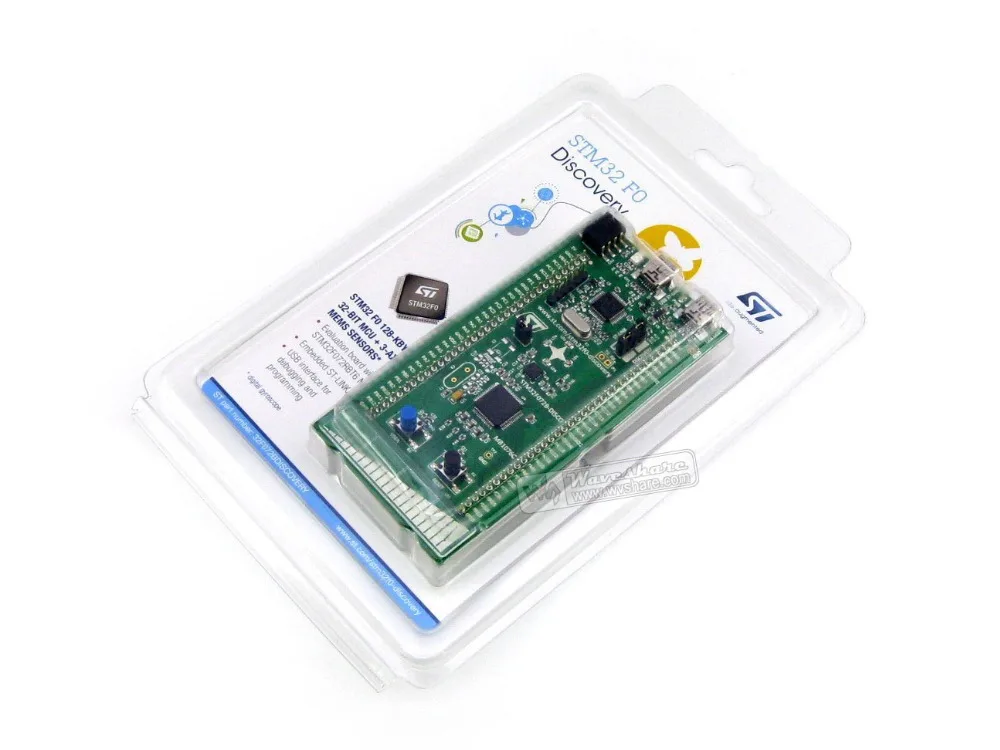 ST Original MB 1076 C-01 STM32 F0 Discovery Board,STM32F072B-DISCO, for STM32F0 series-with STM32F072RB MCU, Embedded ST-LINK/V2
ST Original MB 1076 C-01 STM32 F0 Discovery Board,STM32F072B-DISCO, for STM32F0 series-with STM32F072RB MCU, Embedded ST-LINK/V2