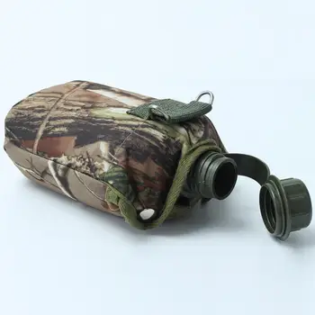 860 Ml Camouflage Cloth Army Green Plastic Sports Water Bottle Survival Kitchen and Home Kettle Outdoor Sports Water Bottle
860 Ml Camouflage Cloth Army Green Plastic Sports Water Bottle Survival Kitchen and Home Kettle Outdoor Sports Water Bottle
