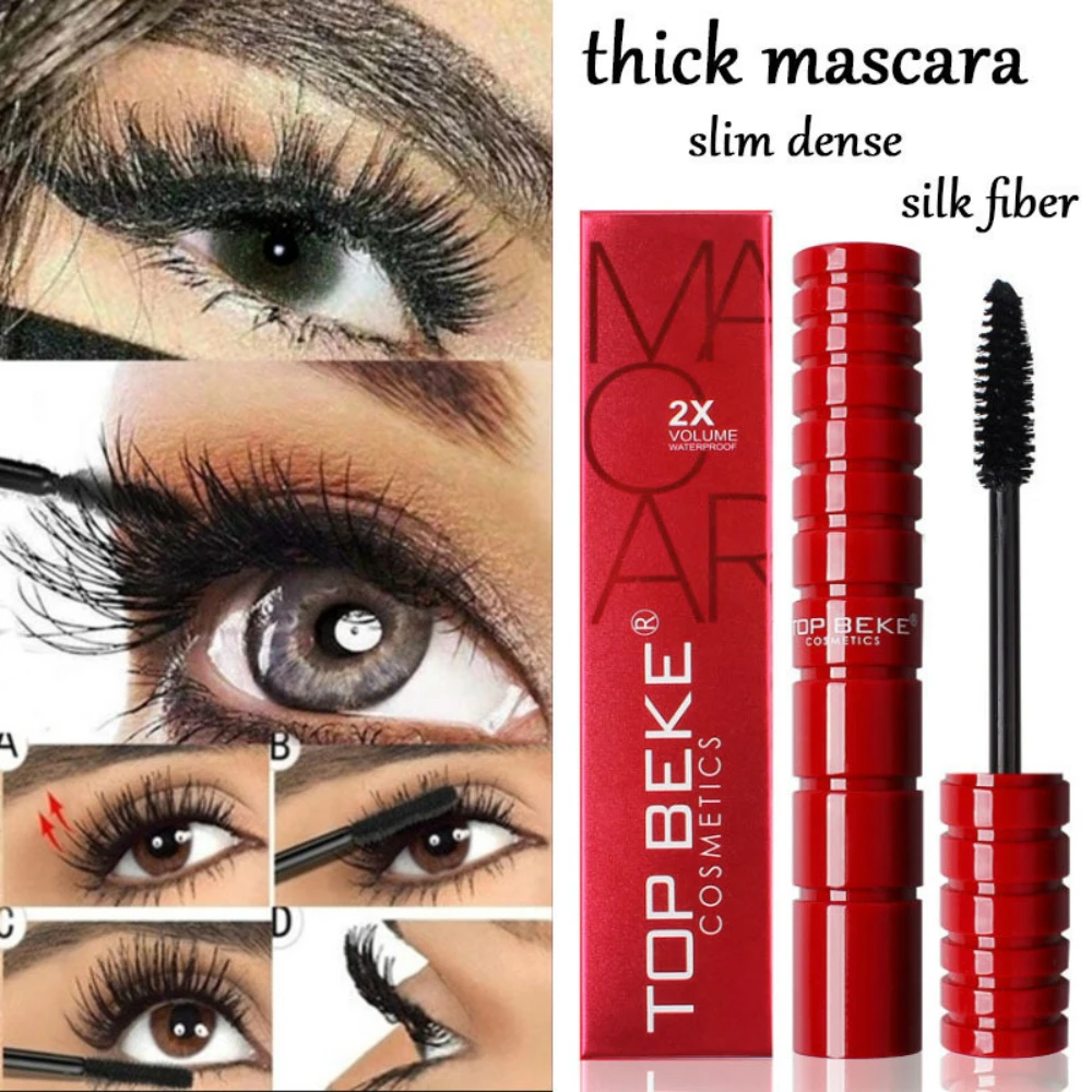 1Pcs Brand Black Silk Fiber Mascara Makeup Set Eyelash Extension Lengthening Volume 4D Mascara Waterproof Cosmetics
1Pcs Brand Black Silk Fiber Mascara Makeup Set Eyelash Extension Lengthening Volume 4D Mascara Waterproof Cosmetics
