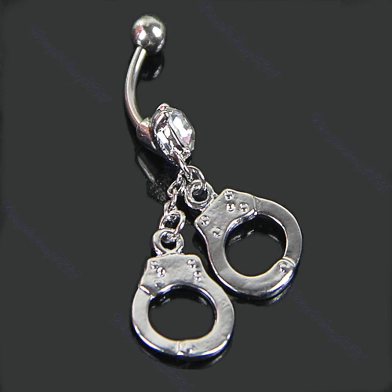 Drop&Wholesale Handcuffs Crystal Rhinestone Navel Belly Button Barbell Rings Body Piercing APR28
Drop&Wholesale Handcuffs Crystal Rhinestone Navel Belly Button Barbell Rings Body Piercing APR28