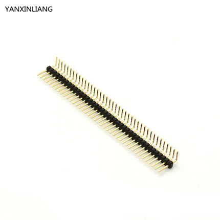 10pcs Pitch 1.27mm 50 Pin 1x50Pin Right Angle Single Row Male Breakable Pin Header Connector
10pcs Pitch 1.27mm 50 Pin 1x50Pin Right Angle Single Row Male Breakable Pin Header Connector