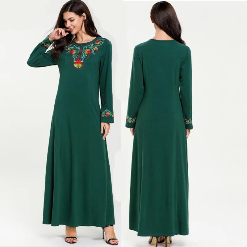 2019 New Summer Muslim Dress Abaya Gowns Moroccan Dubai Kaftan Embroidery Evening Party Modest Abaya Long Muslim Dress Plus 4XL
2019 New Summer Muslim Dress Abaya Gowns Moroccan Dubai Kaftan Embroidery Evening Party Modest Abaya Long Muslim Dress Plus 4XL