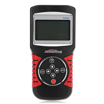 HOT! KONNWEI KW820 Car Scanner EOBD OBD2 OBDII Diagnostic Tool Live Code Reader with Multilingual Menu Large Backlit LCD Screen
HOT! KONNWEI KW820 Car Scanner EOBD OBD2 OBDII Diagnostic Tool Live Code Reader with Multilingual Menu Large Backlit LCD Screen