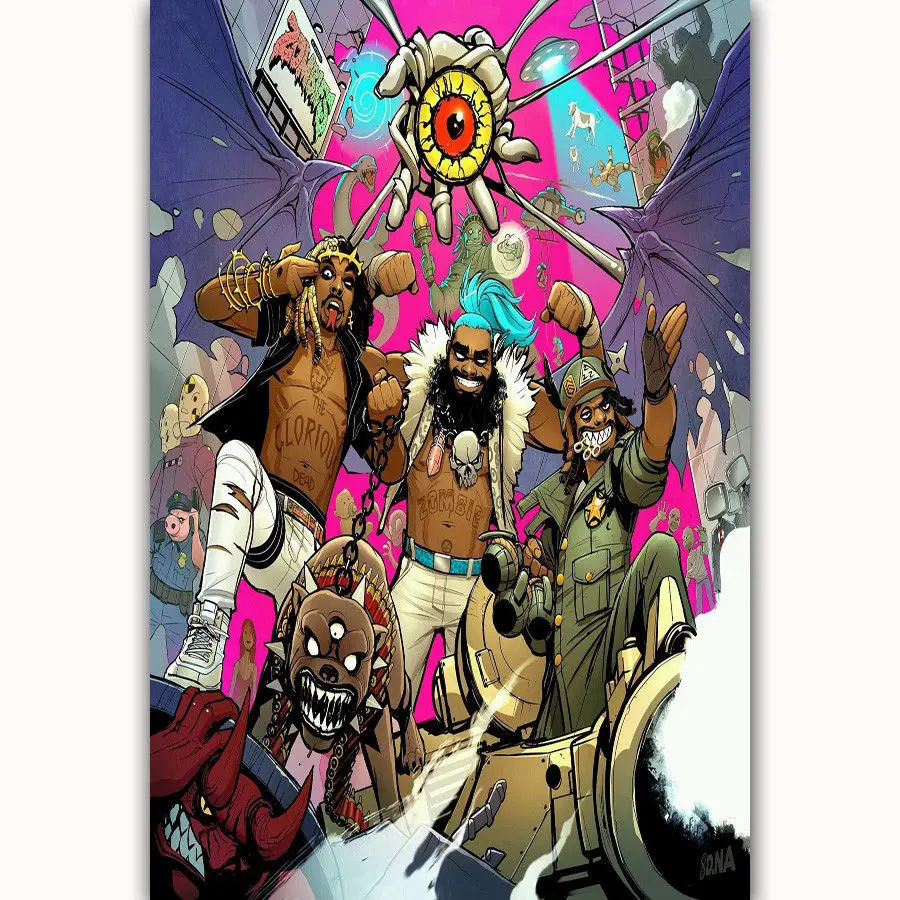 Hot New Flatbush Zombies A Laced Odyssey-Silk Art Poster Wall Sticker Decoration Gift
Hot New Flatbush Zombies A Laced Odyssey-Silk Art Poster Wall Sticker Decoration Gift