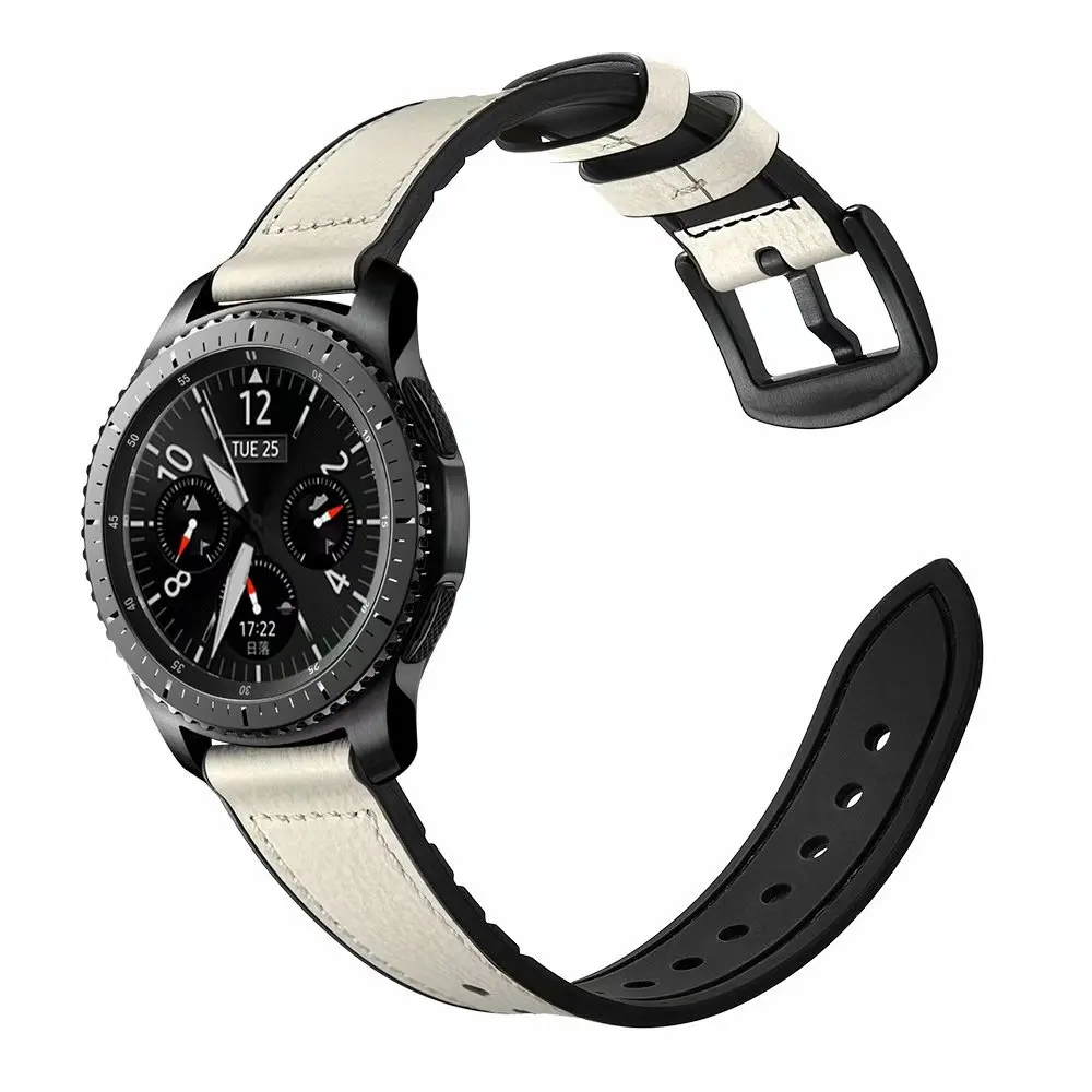 22mm watch band for huami amazfit 1 2 samsung Gear s3 classic Huawei watch 2 Pro Wrist Strap Men's watch bracelet (34)