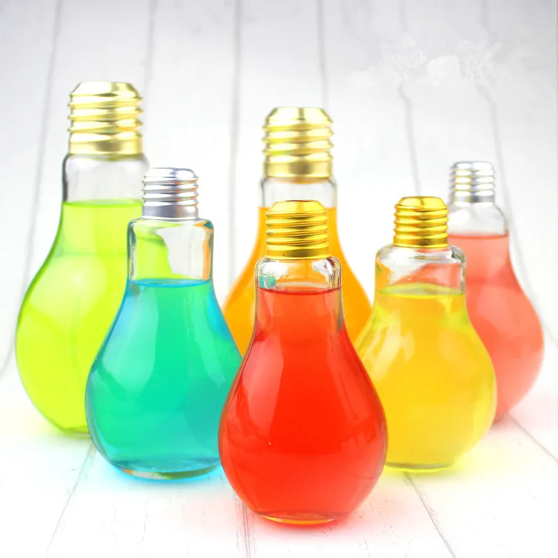 *Cafe Pub* Bulb Beverage Bottles Light bulb glass Milk Tea Yogurt Fruit Juice Coffee mocktail bottles Glass
*Cafe Pub* Bulb Beverage Bottles Light bulb glass Milk Tea Yogurt Fruit Juice Coffee mocktail bottles Glass