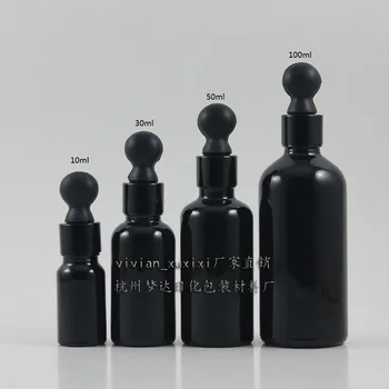 50ml shiny black Glass Essential Oil Bottle With aluminum (black ring+black rubber) dropper cap. Essential Oil Container
50ml shiny black Glass Essential Oil Bottle With aluminum (black ring+black rubber) dropper cap. Essential Oil Container