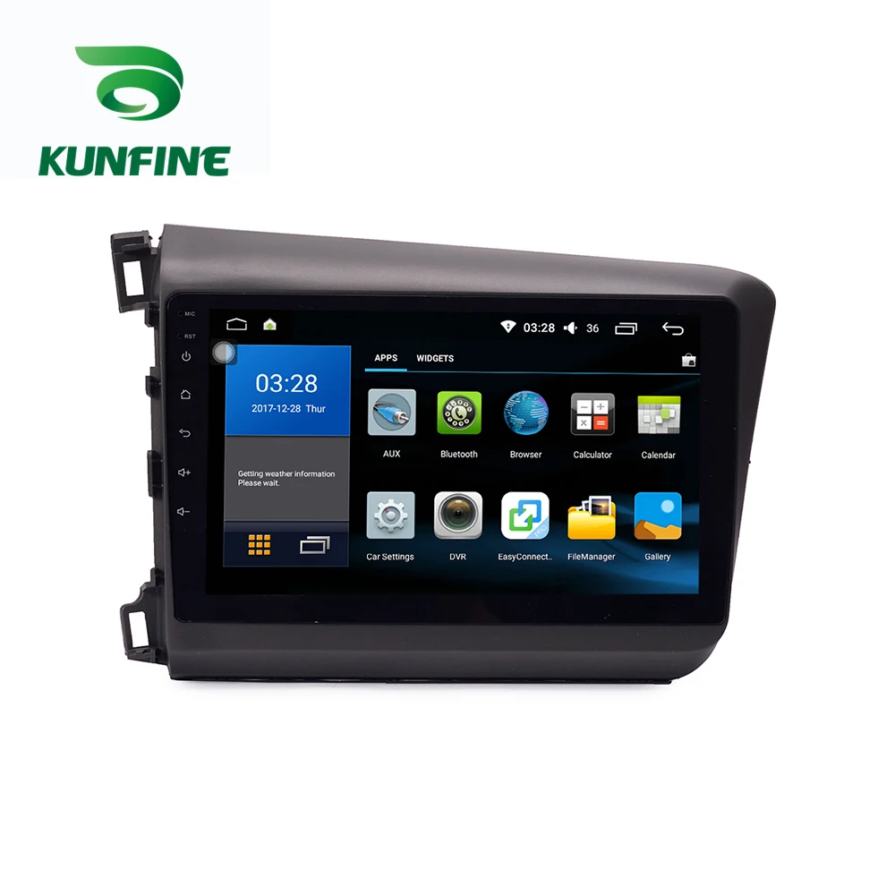 Android Car DVD GPS Navigation Multimedia Player Car Stereo For Honda Civic 2012-2015 Radio Head unit (4)