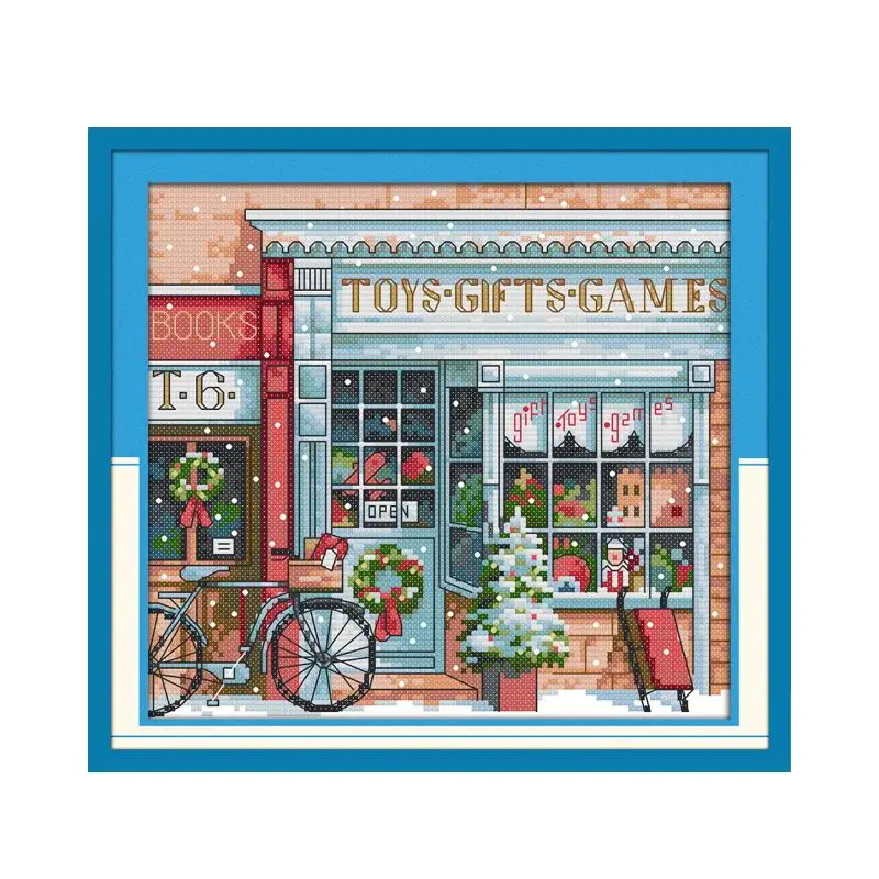Joy Sunday Cartoon Cross Stitch Kit Gift Toys European-style small-size furniture Sewing Needlework Handicrafts Hanging
Joy Sunday Cartoon Cross Stitch Kit Gift Toys European-style small-size furniture Sewing Needlework Handicrafts Hanging