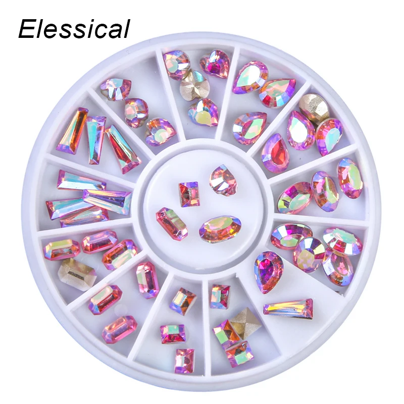 ELESSICAL 1 Wheel Rose Red Profiled Drill Design Rhinestone For Nails 3D Nail Art Decoration Polishing For Nails Manicure WY1159
ELESSICAL 1 Wheel Rose Red Profiled Drill Design Rhinestone For Nails 3D Nail Art Decoration Polishing For Nails Manicure WY1159