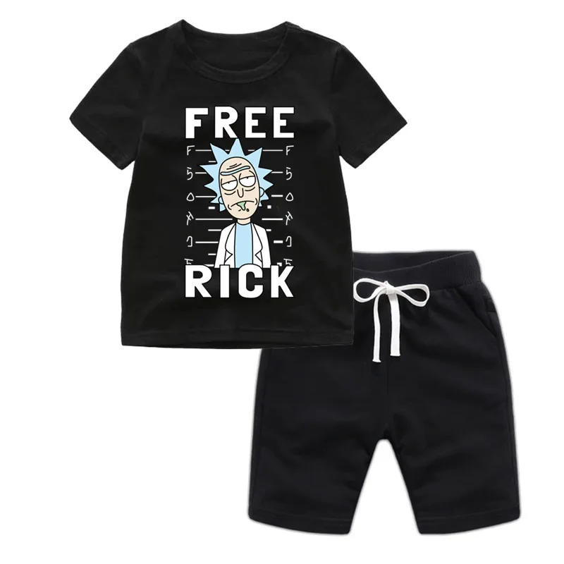 Kid's Free Rick Cartoon Couple Clothes Girl Cartoon Rick and Morty Set Children T-shirt Shorts Toddler Boy Clothing Set
Kid's Free Rick Cartoon Couple Clothes Girl Cartoon Rick and Morty Set Children T-shirt Shorts Toddler Boy Clothing Set