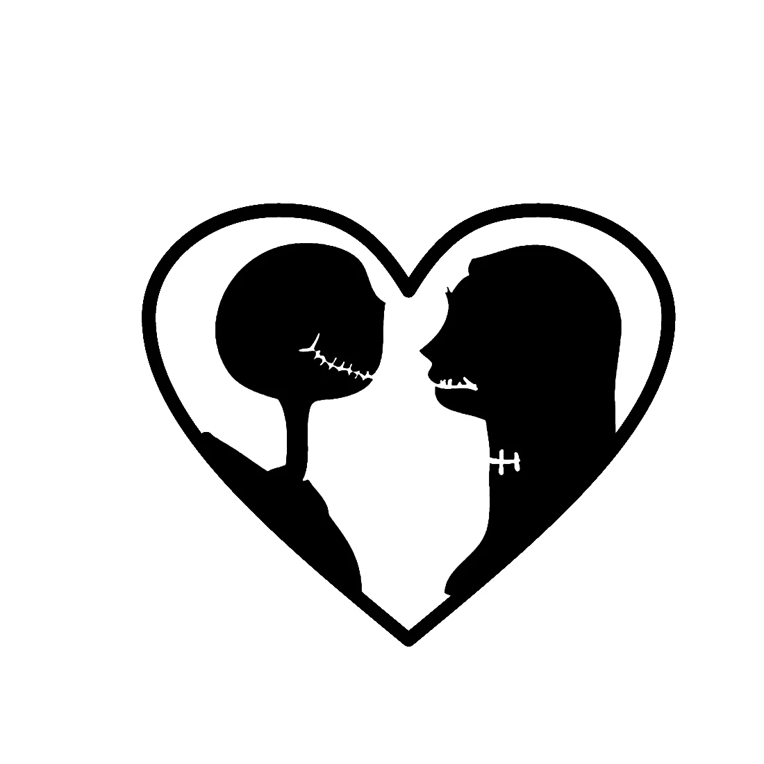Nightmare Warm And Romantic before christmas car decal Jack Skellington Love window decal
Nightmare Warm And Romantic before christmas car decal Jack Skellington Love window decal