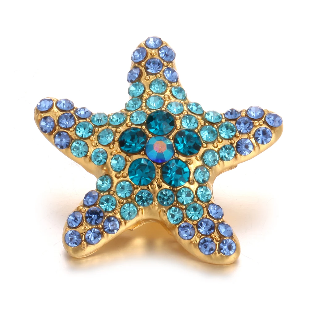 Full Rhinestone Big Starfish 18mm Metal Snap Buttons Gold Color Fit 18mm DIY Snap Bracelets&Bangles Buttons Jewelry
Full Rhinestone Big Starfish 18mm Metal Snap Buttons Gold Color Fit 18mm DIY Snap Bracelets&Bangles Buttons Jewelry