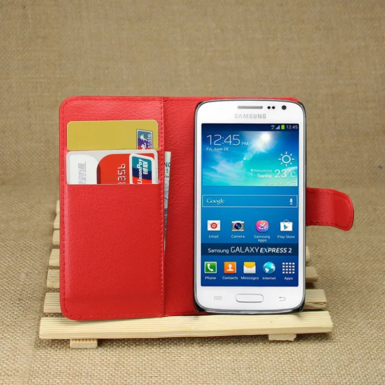 2016 чехол кошелек из искусственной кожи Винтаж для samsung Galaxy Express 2 G3815 Чехол книжка