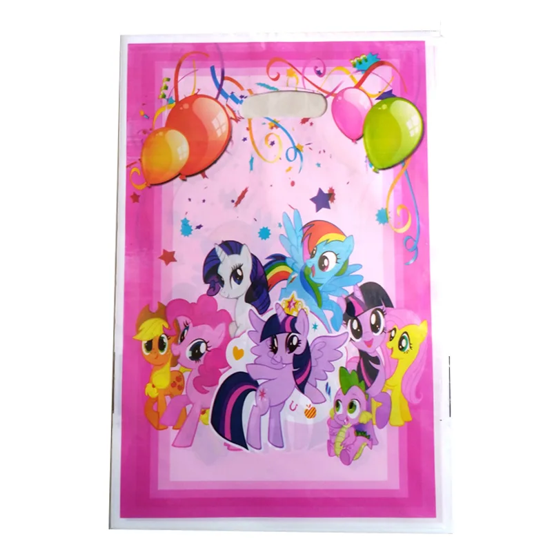 20pcs/pack Happy Baby Shower Party Kids Girls Favors Unicorn/Little Pony Theme Plastic Loot Bags Birthday Decorate Gifts Bags
20pcs/pack Happy Baby Shower Party Kids Girls Favors Unicorn/Little Pony Theme Plastic Loot Bags Birthday Decorate Gifts Bags