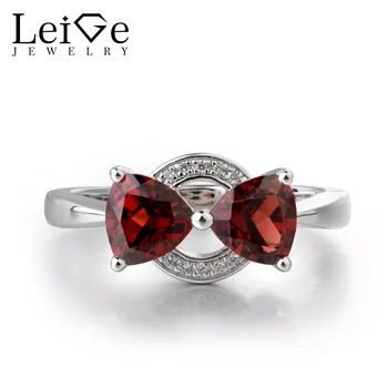 Leige Jewelry Red Garnet Gemstone 925 Sterling Silver January Birthstone Trillion Cut Engagement Trendy Two Stones Rings
Leige Jewelry Red Garnet Gemstone 925 Sterling Silver January Birthstone Trillion Cut Engagement Trendy Two Stones Rings