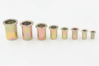 100pcs/set M3-M6 Flat Metric Threaded Rivet Nuts Carbon Steel Flange Rivnut Insert Nutsert Nuts Fastener Wholesale
100pcs/set M3-M6 Flat Metric Threaded Rivet Nuts Carbon Steel Flange Rivnut Insert Nutsert Nuts Fastener Wholesale