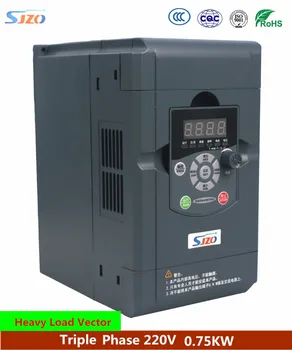SJZO 511 Series 0.75KW AC driver frequency inverter Vector VF Control VFD Motor Variable Speed Drive Triple Phase 380V Converter
SJZO 511 Series 0.75KW AC driver frequency inverter Vector VF Control VFD Motor Variable Speed Drive Triple Phase 380V Converter