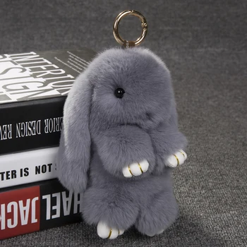 Rex Rabbit Fur keychain bunny Key Chain Pendant White/Pink/Orange Wallet Pom Pom Car Pendant with best gift
Rex Rabbit Fur keychain bunny Key Chain Pendant White/Pink/Orange Wallet Pom Pom Car Pendant with best gift