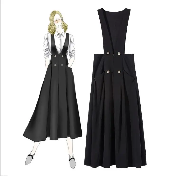 Spring Women Clothing Office Lady Solid Color Slim Dress V-Neck Sleeveless Spaghetti Strap Dress Female Dress D311
Spring Women Clothing Office Lady Solid Color Slim Dress V-Neck Sleeveless Spaghetti Strap Dress Female Dress D311