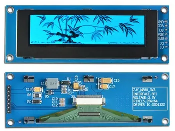 2.8 inch 7P SPI White/Blue/Yellow OLED Screen with Adapter Board SSD1322 Driver IC 256*64
2.8 inch 7P SPI White/Blue/Yellow OLED Screen with Adapter Board SSD1322 Driver IC 256*64