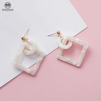 2017 Hot Sale Simple Acrylic Geometric Earrings Personality Stitching Square Circle Pendant For Women Fashion Jewelry Brinco
2017 Hot Sale Simple Acrylic Geometric Earrings Personality Stitching Square Circle Pendant For Women Fashion Jewelry Brinco