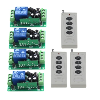DC12V 10A 1CH RF 315MHZ /433MHZ curtain wireless remote control switch system 3 controller 4 receiver SKU: 5384
DC12V 10A 1CH RF 315MHZ /433MHZ curtain wireless remote control switch system 3 controller 4 receiver SKU: 5384