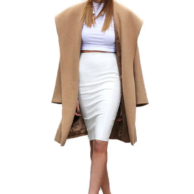 Women Pencil Office Skirts 2017 Spring Summer High Waist White Knee-Length Skirts OL Black Elegant Vintage Black Female Skirts
Women Pencil Office Skirts 2017 Spring Summer High Waist White Knee-Length Skirts OL Black Elegant Vintage Black Female Skirts