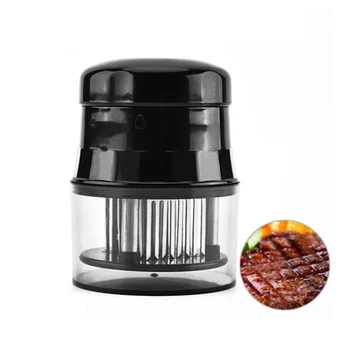 Kitchen Practical Convenient Gadget Stainless Steel Round 56 Pin Loose Meat Needle Meat Tenderizer Steak Tendon Cutter
Kitchen Practical Convenient Gadget Stainless Steel Round 56 Pin Loose Meat Needle Meat Tenderizer Steak Tendon Cutter