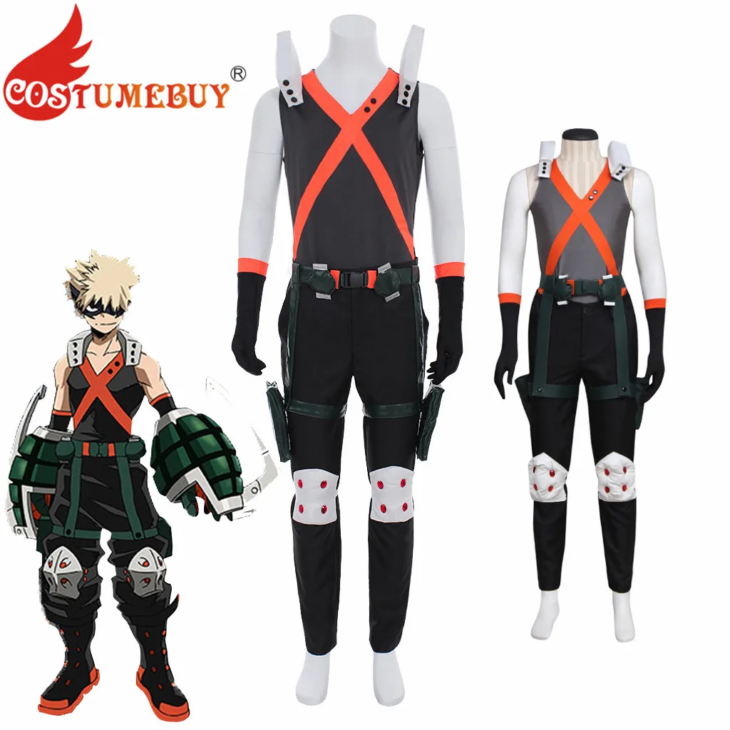 CostumeBuy Anime My Hero Academia Bakugou Katsuki Cosplay Costume Boku no Hero Grey Top Version Black Top Version Suit L920
CostumeBuy Anime My Hero Academia Bakugou Katsuki Cosplay Costume Boku no Hero Grey Top Version Black Top Version Suit L920