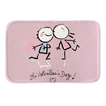 It's Valentine's Day Printed Decorative Indoormat Soft Door Mat Short Plush Bathroom Floor Mats Soft Pink Carpets
It's Valentine's Day Printed Decorative Indoormat Soft Door Mat Short Plush Bathroom Floor Mats Soft Pink Carpets