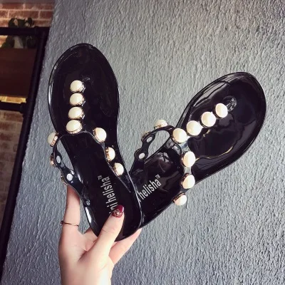 Women Slippers Flat Sandals Jelly Shoes Lady Low Heel Slides Quick Dry Pearl Summer Stripper Casual Light Flip Flops
Women Slippers Flat Sandals Jelly Shoes Lady Low Heel Slides Quick Dry Pearl Summer Stripper Casual Light Flip Flops