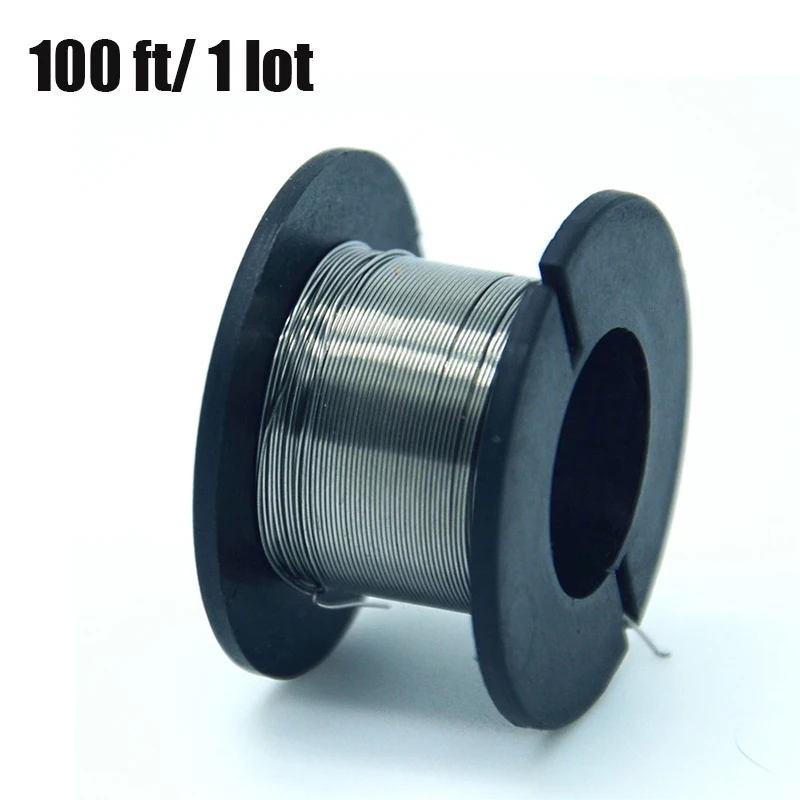 1PCS/30meters 28g Nichrome wire Diameter 0.3MM kanthal-a1 DIY Manufacturing Heating wire Resistance wire Alloy heating yarn
1PCS/30meters 28g Nichrome wire Diameter 0.3MM kanthal-a1 DIY Manufacturing Heating wire Resistance wire Alloy heating yarn