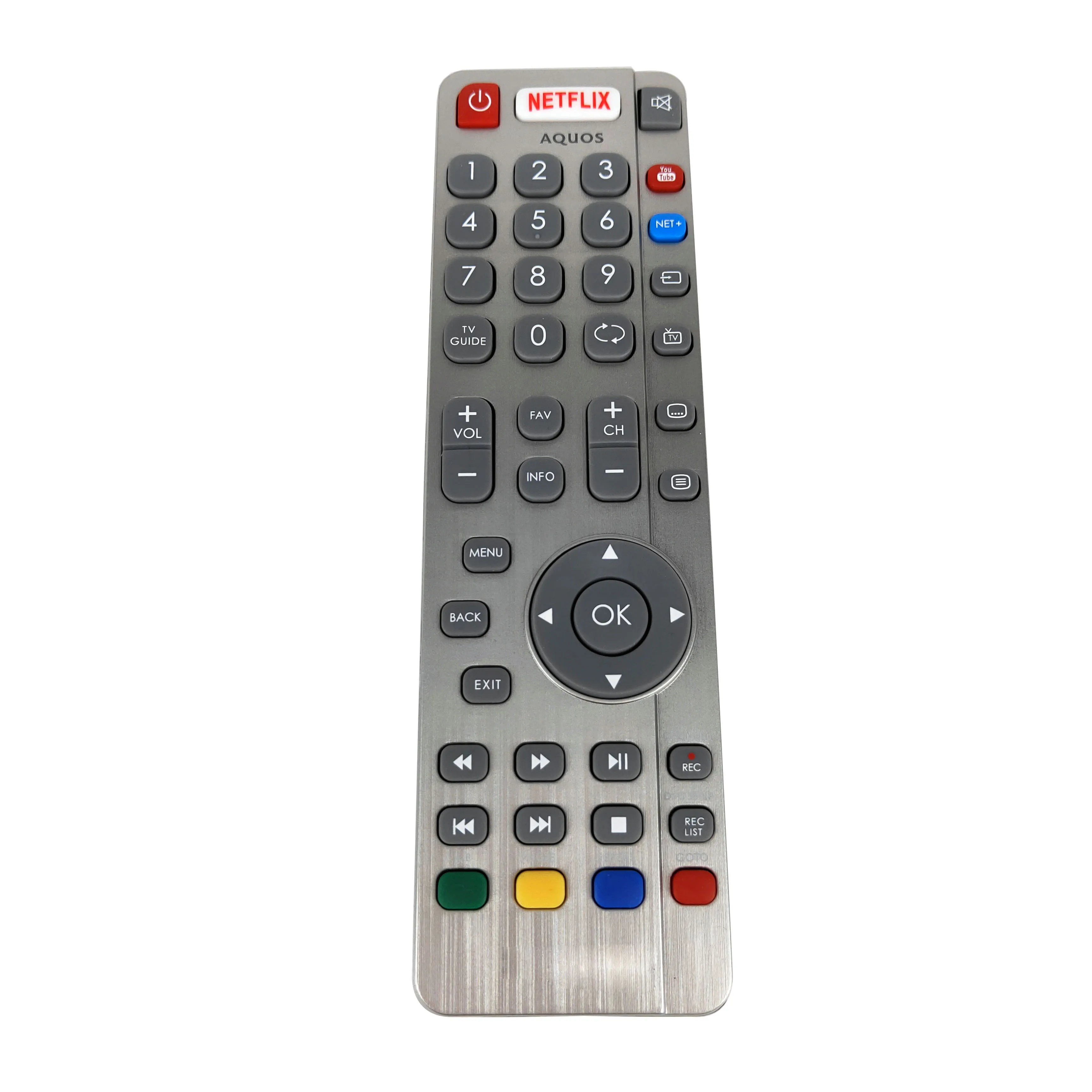 Новинка DH1903130519 пульт дистанционного управления для Aquos SHARP TV Remote LC-49CFG6452E LC49CFG6452E NETFLIX
Новинка DH1903130519 пульт дистанционного управления для Aquos SHARP TV Remote LC-49CFG6452E LC49CFG6452E NETFLIX