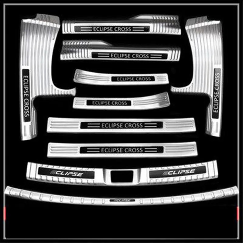 stainless steel Rear Bumper Car door cover inside and outside door sill plate for Mitsubishi Eclipse Cross 2018 Car styling
stainless steel Rear Bumper Car door cover inside and outside door sill plate for Mitsubishi Eclipse Cross 2018 Car styling
