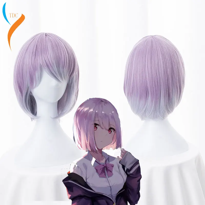 2019 Новая мода SSSS.GRIDMAN Akane Shinjo короткий прямой светильник-фиолетовый белый градиент косплей парик очки в стиле Косплей
2019 Новая мода SSSS.GRIDMAN Akane Shinjo короткий прямой светильник-фиолетовый белый градиент косплей парик очки в стиле Косплей