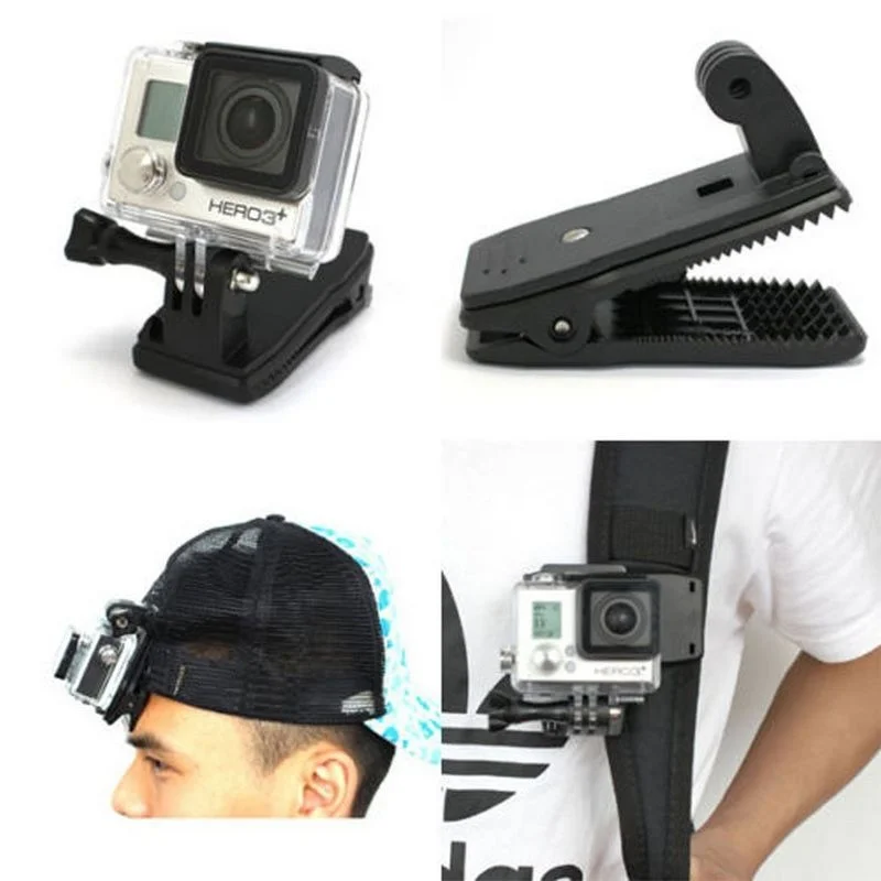 Sport Camera Xiao mi Yi Sjcam Backpack Clip Clamp Mount For Go Pro 3 SJ4000/SJ5000/SJ6000/SJ7000 Action Camera Accessories
Sport Camera Xiao mi Yi Sjcam Backpack Clip Clamp Mount For Go Pro 3 SJ4000/SJ5000/SJ6000/SJ7000 Action Camera Accessories