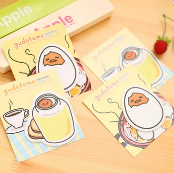 40 pcs/lot New Arrival Gudetama Lazy Egg Self-Adhesive Memo Pad Sticky Notes Bookmark School Office Supply
40 pcs/lot New Arrival Gudetama Lazy Egg Self-Adhesive Memo Pad Sticky Notes Bookmark School Office Supply