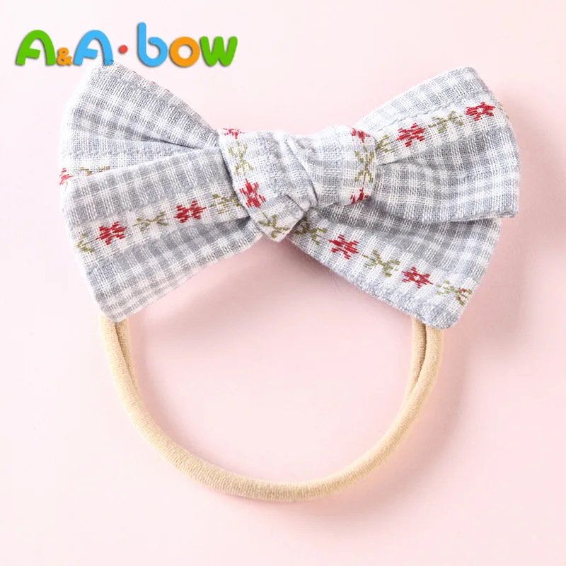 1pcs Print Plaid handmade Bow Headbands for Girls Elastic Bowknot Headband Hairband for Baby Girls Soft Nylon Hair Accessories
1pcs Print Plaid handmade Bow Headbands for Girls Elastic Bowknot Headband Hairband for Baby Girls Soft Nylon Hair Accessories
