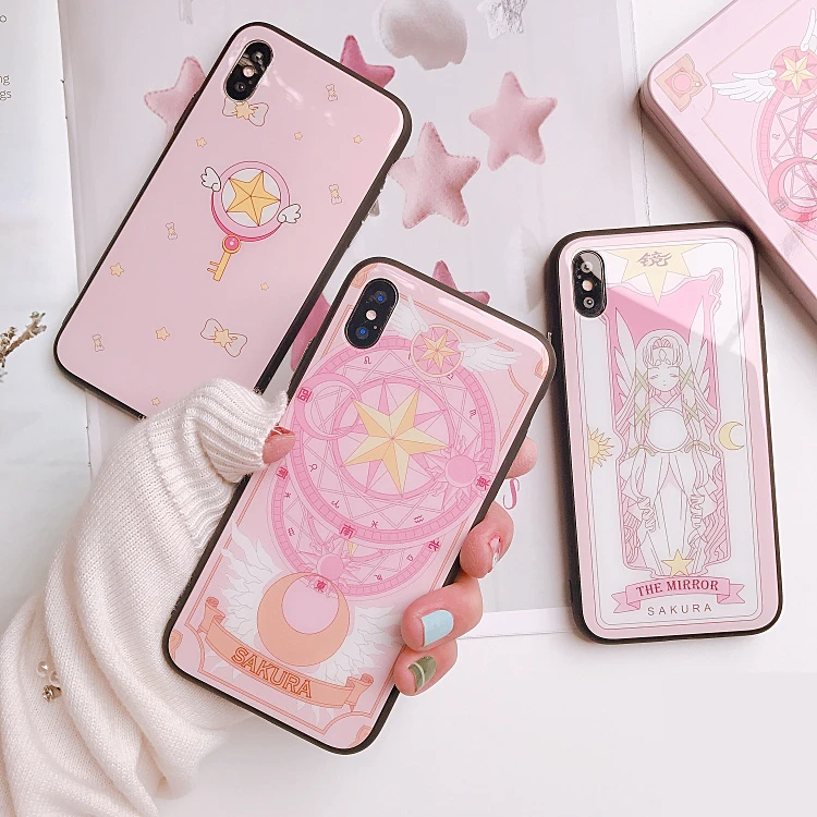 Luxury Tempered Glass Card Captor Sakura Cartoon anime soft silicon cover case for huawei nova 4 3 3i
Luxury Tempered Glass Card Captor Sakura Cartoon anime soft silicon cover case for huawei nova 4 3 3i